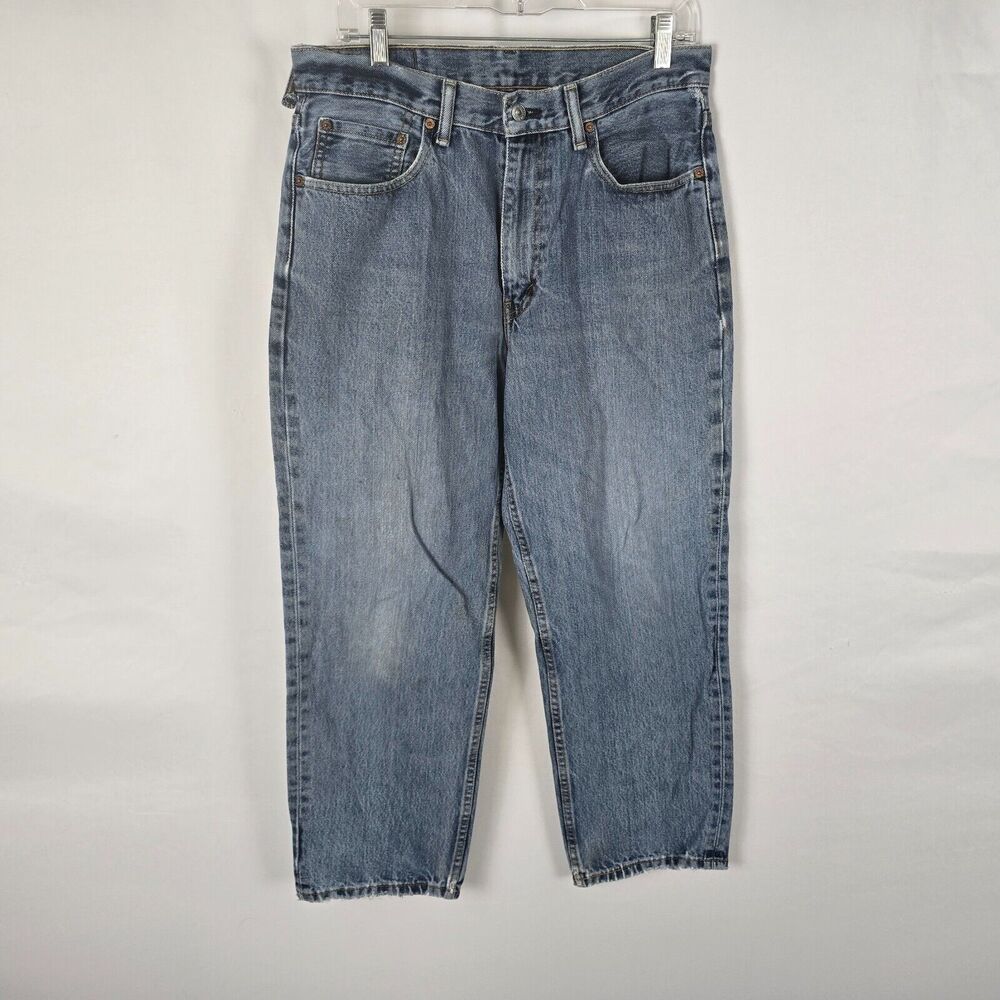 Levi's 560 Jeans Men's 32 x 27 (tag 34 x 29) Blue Light - Medium Wash